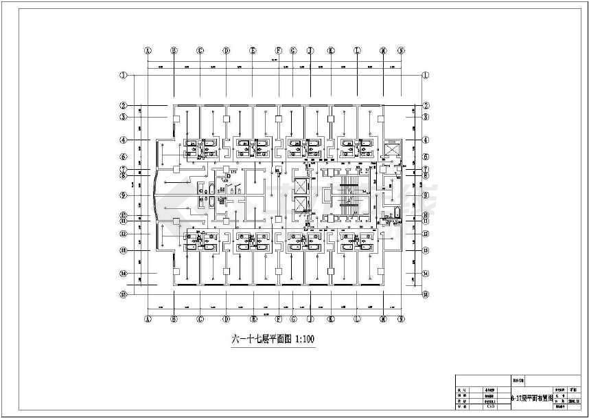 宾馆酒店设计方案  【23层】高层酒店建筑,给排水全套图纸(含设计说明