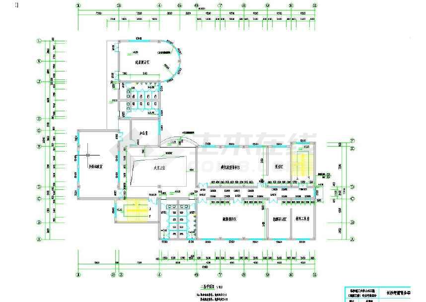 四层青少年活动中心科技楼建筑全套毕业设计(含计算书,建筑,结构图)