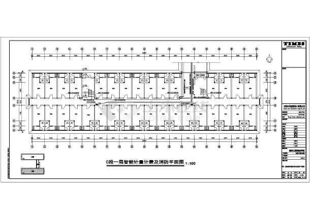 某大学学生宿舍楼电气施工设计详图