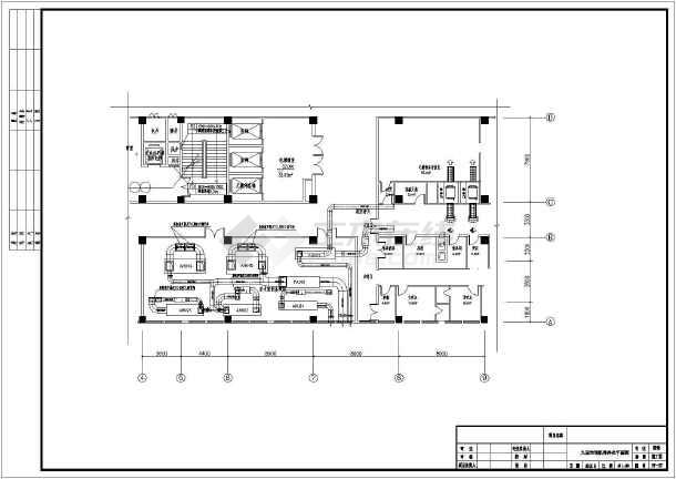 医院手术室nicu供应室空调暖通设计图