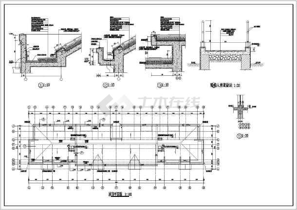 某地区大型住宅小区a11号楼建筑施工图