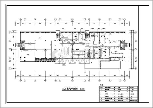 某三层办公楼装修全套电气设计施工图