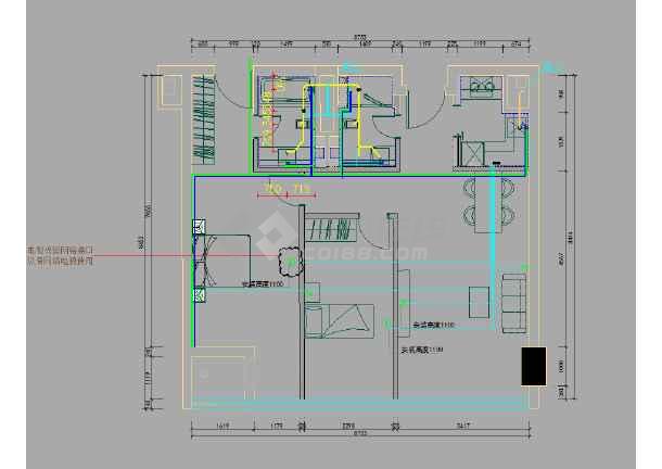 多套sohu风格住宅水电全套施工图(含两层别墅)