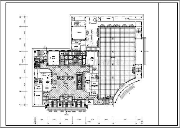 某地区四星酒店大堂装修施工方案图