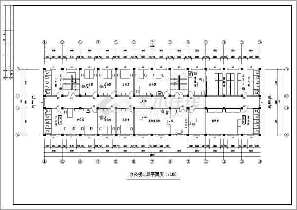 某欧式多层办公楼全套建筑结构设计图