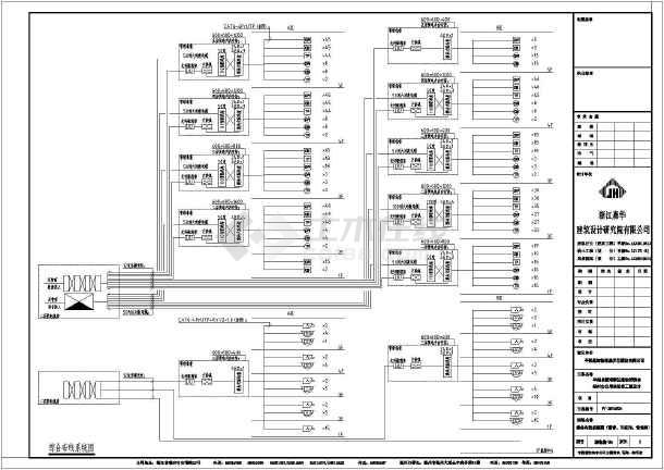 机房工程系统图常用弱电图纸
