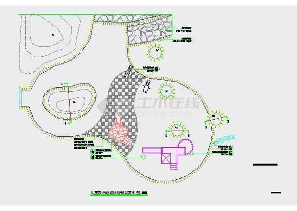 儿童娱乐设施cad