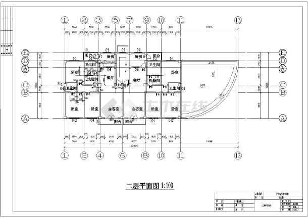 广联达住宅钢筋建筑施工图纸(共10张)