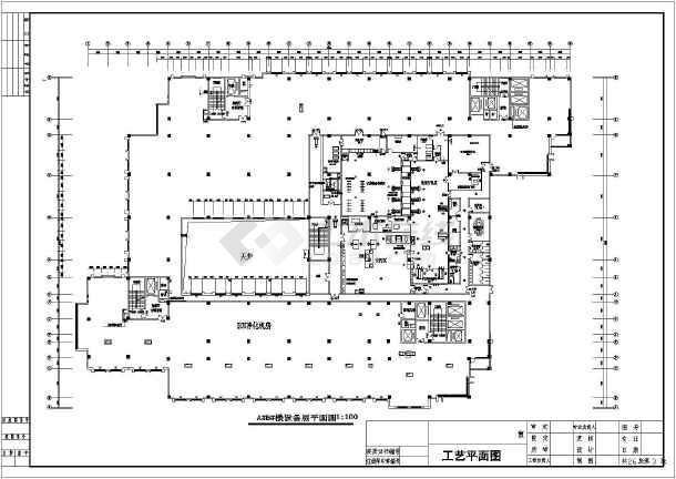 某医院中心供应室装饰工程图