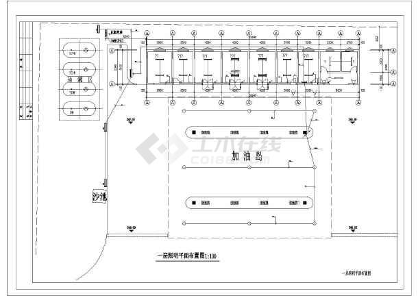 某加油站电气设计全套cad施工图