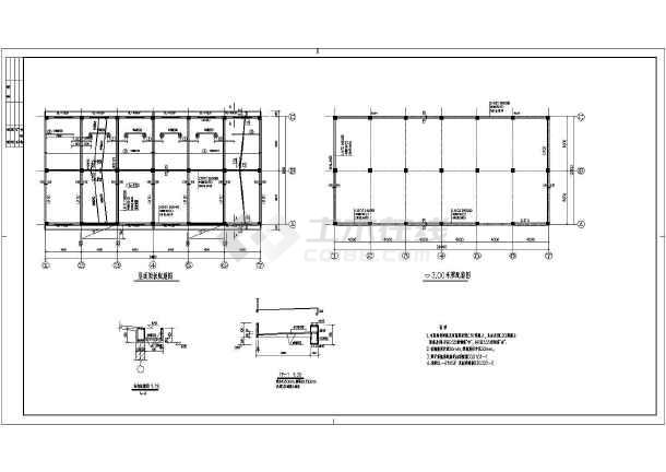 砖混粮仓设计cad方案施工图