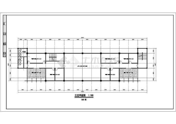 某地区小型汽车站建筑施工cad图_汽车客运站_土木在线