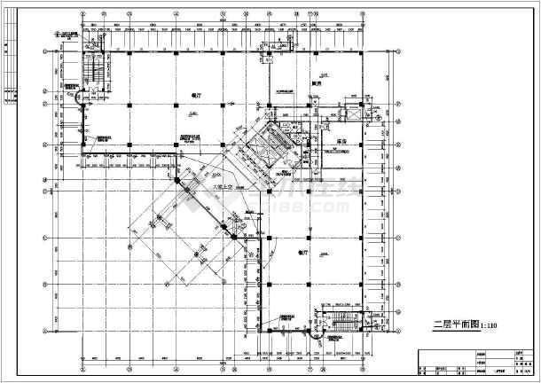 某九层酒店建筑施工cad设计图纸