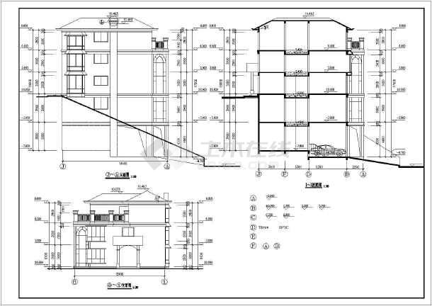 某框架别墅建筑结构详细施工方案图纸图片1