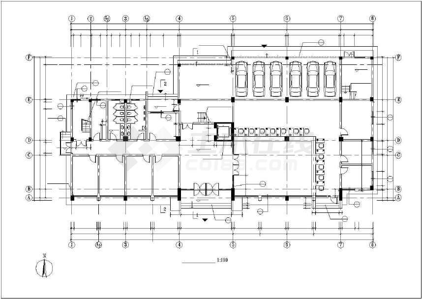 详细经典的多层办公楼建筑设计图最新整理