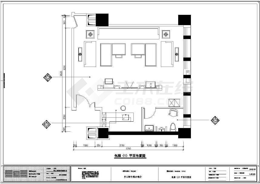 大型豪华ktv装修设计施工图(含实景),其包含的内容为,平面图,节点图纸