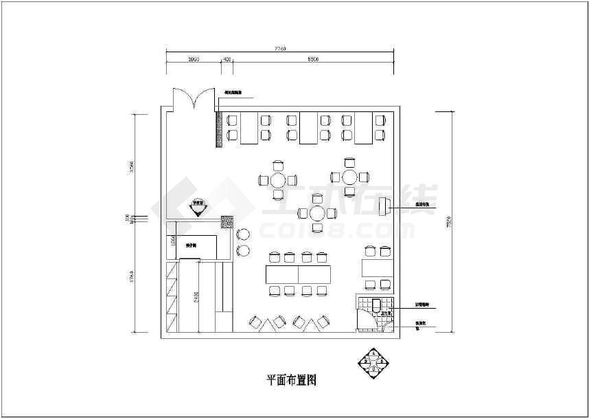 某地比较精致的小型酒吧室内装修图