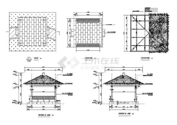 特色木质凉亭设计详图图片2