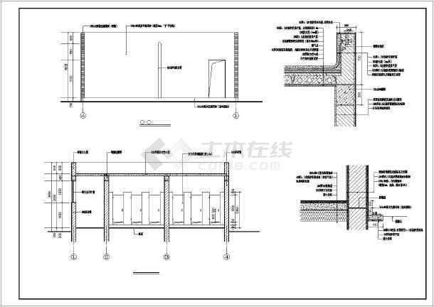 某园林景观公共厕所建筑设计方案图