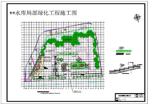 •绿化施工图•绿化工程•施工图•平面图 分享至