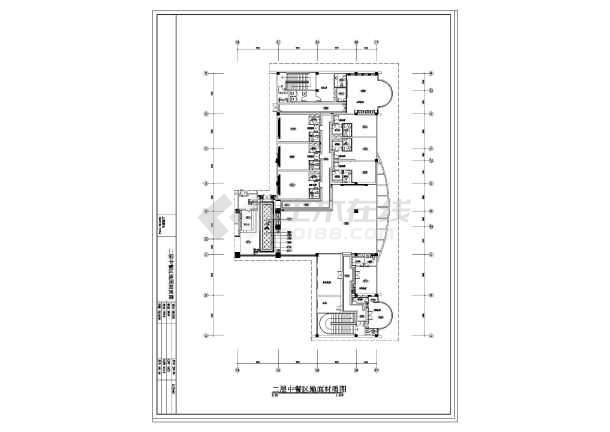 某1000平米中餐厅装饰竣工图