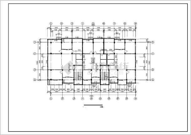 某多层住宅楼建筑施工设计图