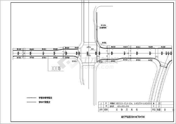 市政道路电气施工图纸-图五