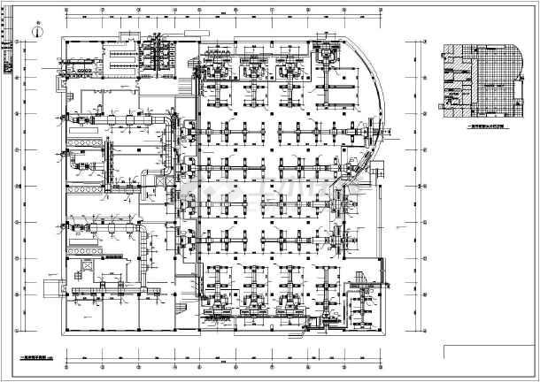 大学学校宿舍楼空调通风系统设计施工图