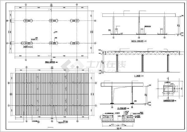 大型加油站建筑设计图