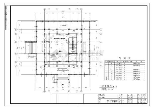 仿古五层楼阁建筑初步设计图含效果图