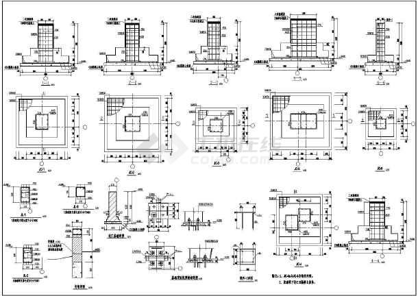 24m跨钢结构厂房结构施工图(独立基础)