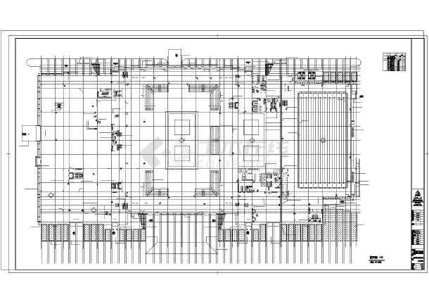 32㎡三层大学体育馆建筑施工图(奥运会柔道,跆拳道比赛馆)vip-图三