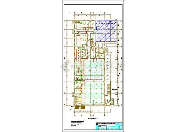 某透析楼建筑电气平面图,系统图_住宅楼建筑电气设计