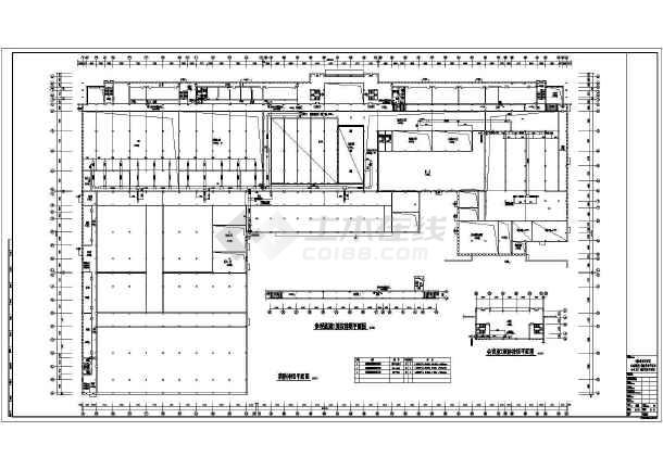 某三层食品厂车间通风排烟施工图_通排风布置图_土木