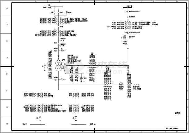 220kv变电站全套电气设计施工图纸