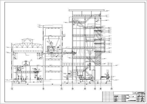 某火力发电厂热能工艺设计图(6张)