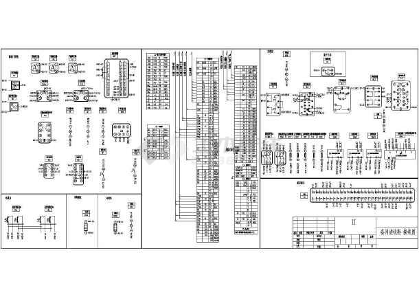 10kv高压配电柜全套电气接线图