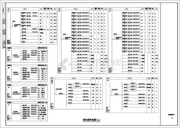 某别墅项目电气设计图纸含配电系统图