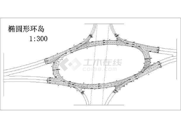 道路工程交叉口竖向设计通用图(10种类型全面)