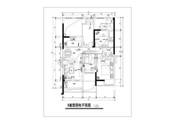 某小套型住宅装修水电图(共17张图纸)