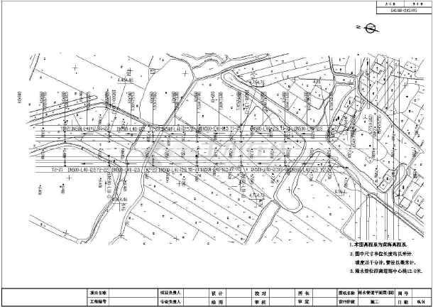 某市政道路工程图纸