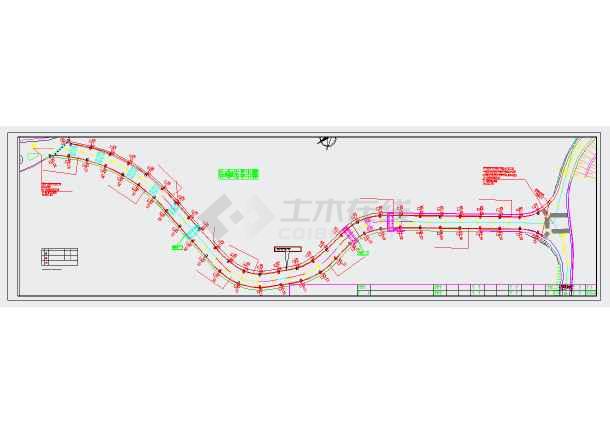 [重庆]双向四车道道路改造工程全套施工图设计296张(道排电气桥梁)