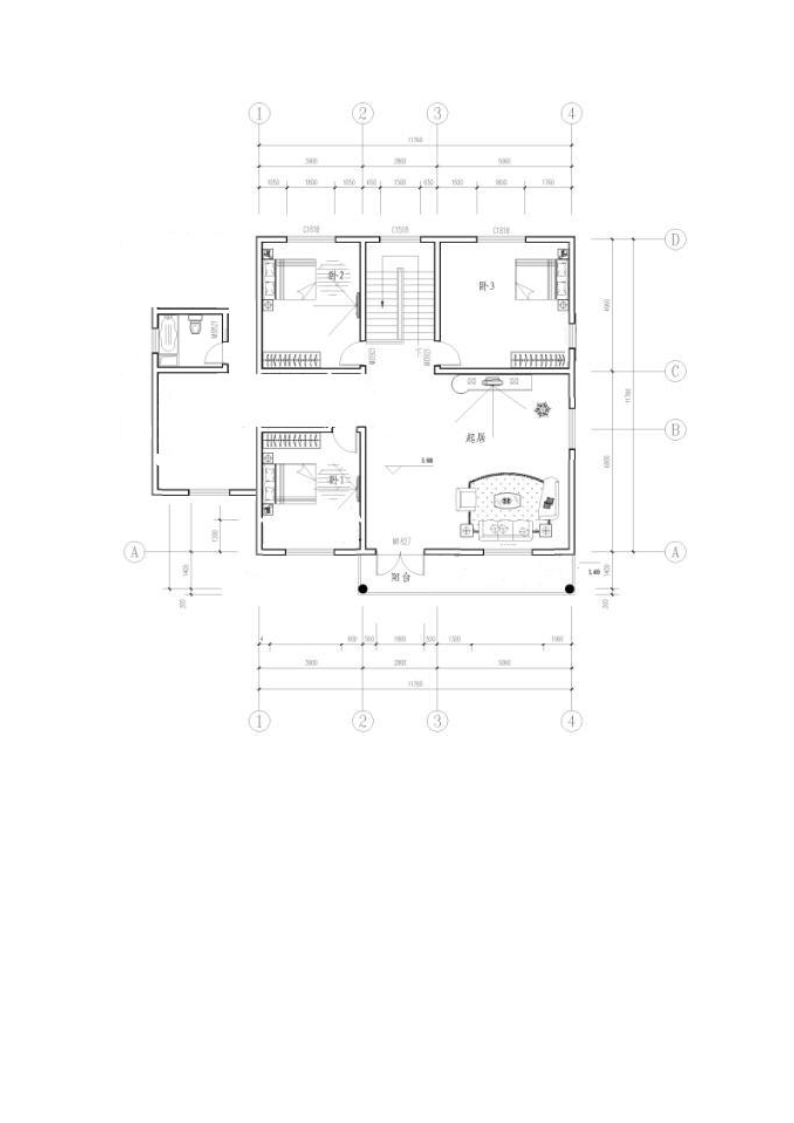 新农村建设房屋建设示意图及图纸