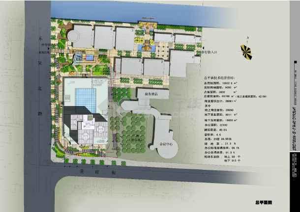 [江苏]城市峡谷高层商业综合体建筑设计方案文本