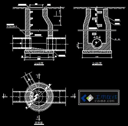 检查井,雨水口图纸