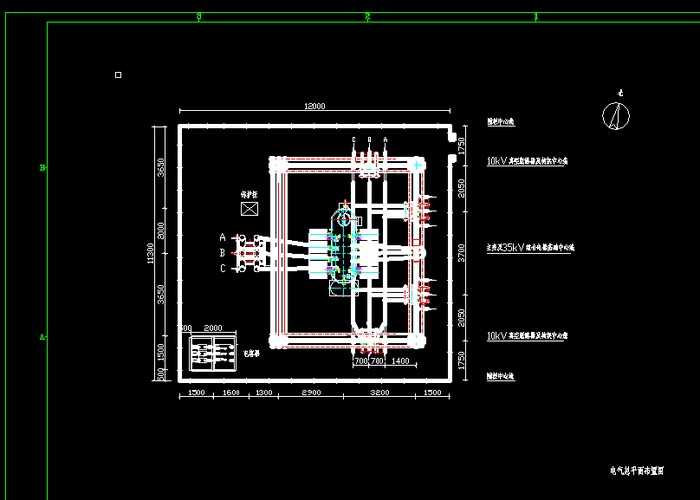 35kv变电站平面图
