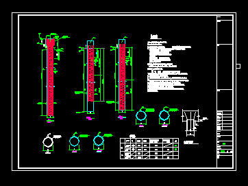 灌注桩桩身施工图