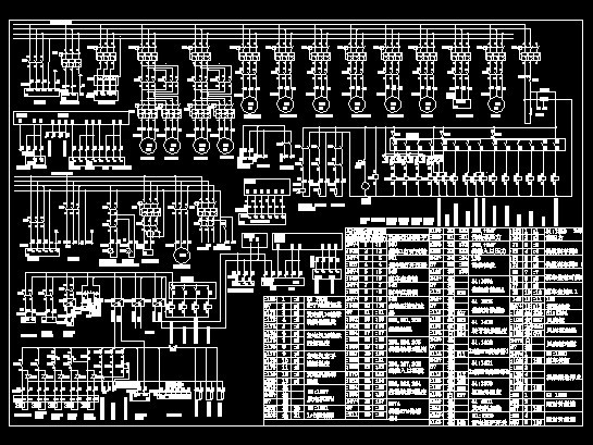 主控系统电气接线图