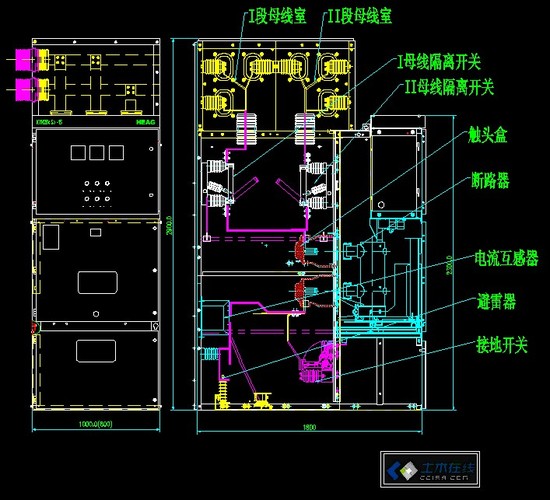 中置柜双母线制作方案