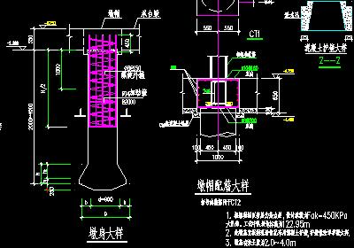 人工挖孔桩基础施工 人工挖孔桩基础设计 人工挖孔桩平面图 人工挖孔